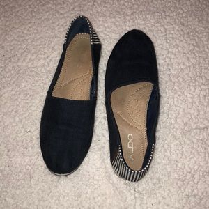 Aldo Navy Blue slip on shoes